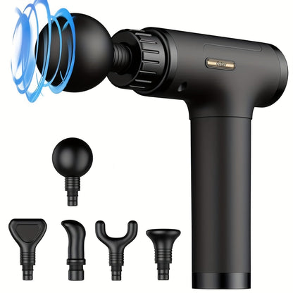Massage Gun Deep Tissue – Handheld Electric Muscle Massage Gun for Full Body, Back, Neck & Arm Relief, Percussion Massager for Sports & Fitness Recovery, Gift for Men Women Parents