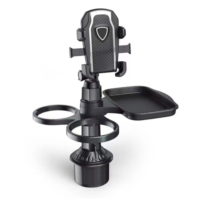 Car Cup Holder Tray, Cup Holder Extender with Tray, Cup Holder Extension Tray, Detachable Car Table Tray, Car Dining Table, Long-Distance Travel Car Organizer