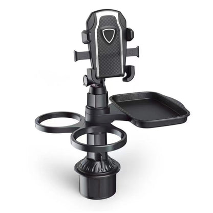 Car Cup Holder Tray, Cup Holder Extender with Tray, Cup Holder Extension Tray, Detachable Car Table Tray, Car Dining Table, Long-Distance Travel Car Organizer