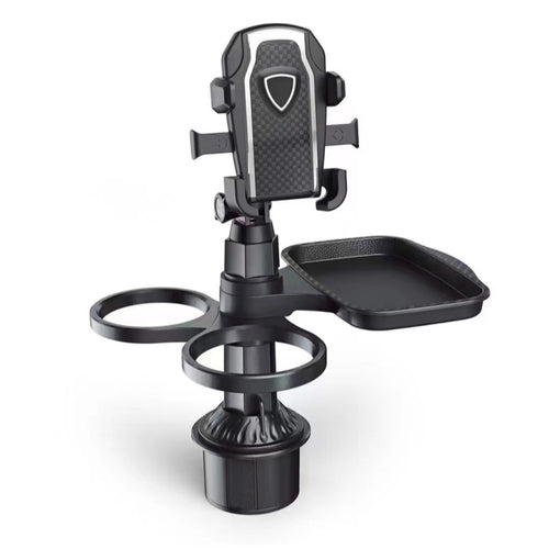 Car Cup Holder Tray, Cup Holder Extender with Tray, Cup Holder Extension Tray, Detachable Car Table Tray, Car Dining Table, Long-Distance Travel Car Organizer