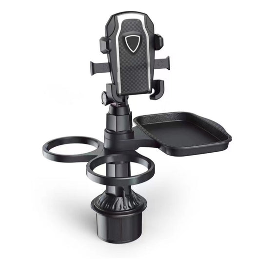 Car Cup Holder Tray, Cup Holder Extender with Tray, Cup Holder Extension Tray, Detachable Car Table Tray, Car Dining Table, Long-Distance Travel Car Organizer
