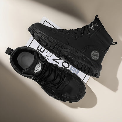 Men's Sneakers - Non-Slip Sole Platform Sole for Everyday Wear