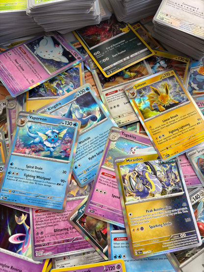 Pokemon TCG 200 Card Bulk Lot – Authentic Cards from Multiple Sets & Eras | Pokémon, Trainer & Energy Cards | Perfect Gift for Kids, Collectors & Deck Builders