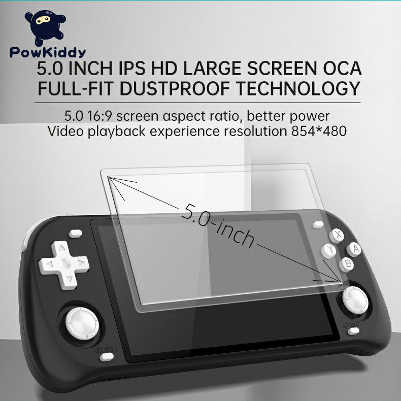 Handheld Game Console Powkiddy RGB10MAX2 Retro Gaming 5-inch IPS ArkOS 30 Emulators