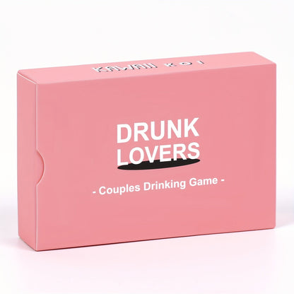 Drunk Lovers Couple Card Game – 54-Card Date Night Drinking Game for Couples | Dares, Flirty Fun & Intimacy | Anniversary Valentine's Day Wedding Gift