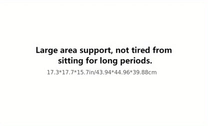 Ergonomic Seat Cushion for Tailbone & Lumbar Pain Relief - Memory Foam L-Shaped Car & Office Chair Cushion for Truck Drivers & Long Sitting