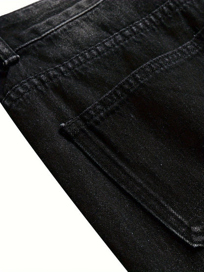 Men's Slim Fit Jeans - Classic Wash Distressed Weekend