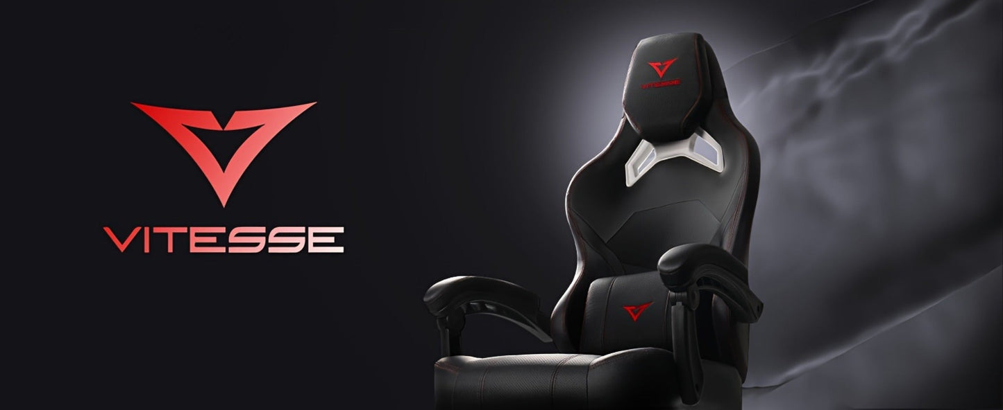 Big and Tall Oversized Gaming Chair with Footrest and High Back for Home Office detail image - detail view 16