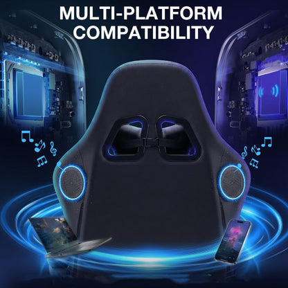 Big and Tall Tall Gaming Chair with Armrests, Ergonomic Video Game Chair detail image - detail view 6