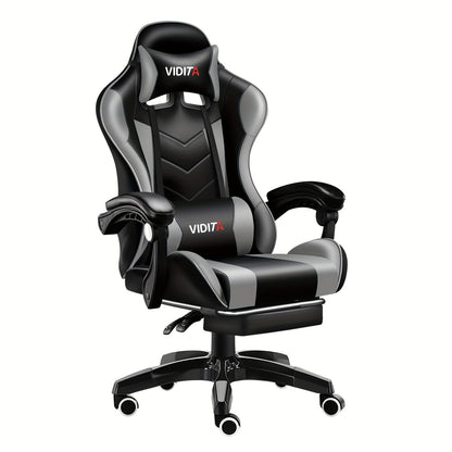 Gaming Chair shown in the Black-Gray option