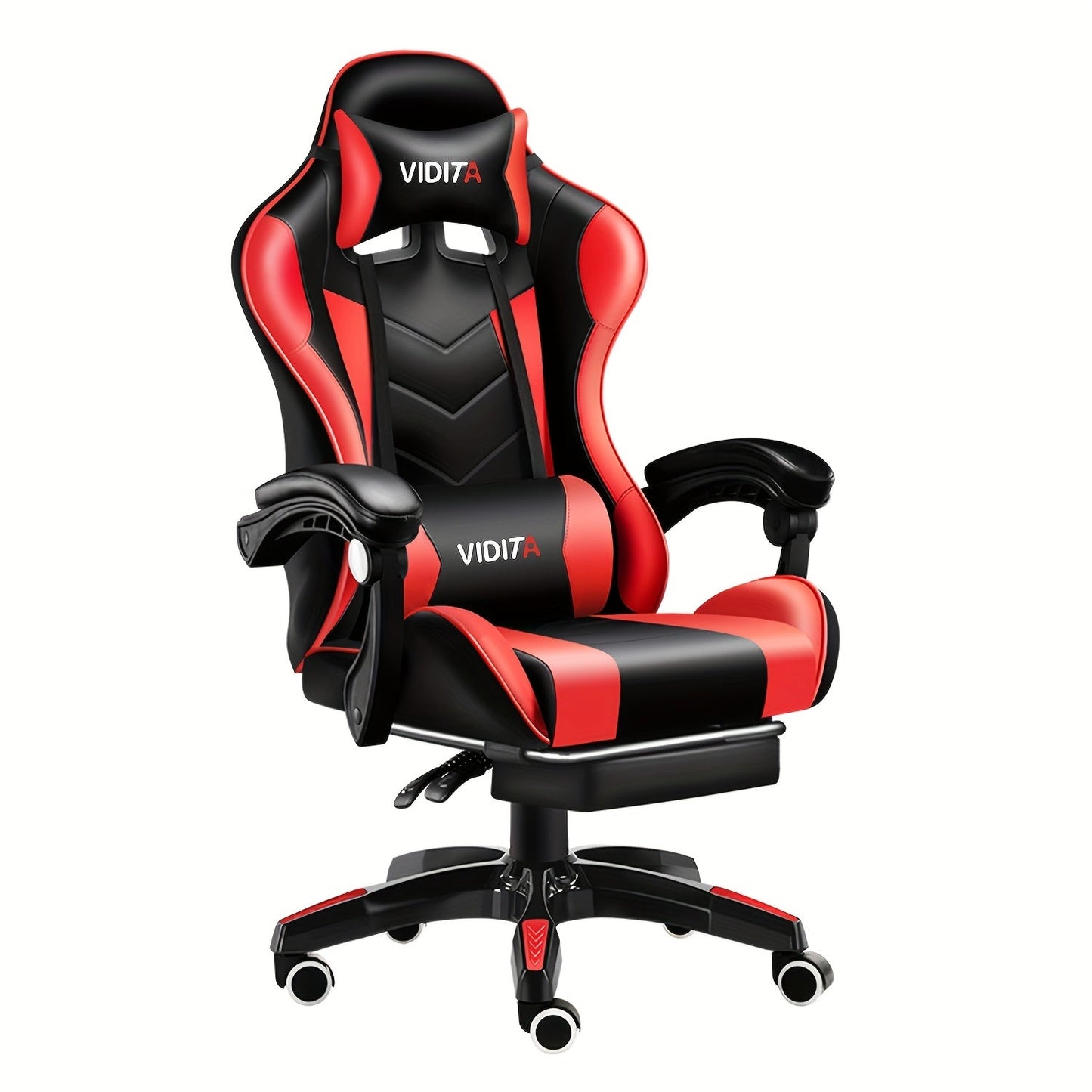 Gaming Chair shown in the Black-Red option