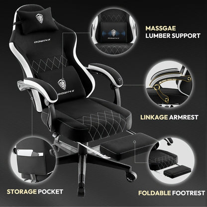 Big and Tall Tall Gaming Chair with High Back, High-Back Gaming Seat for Bedroom detail image
