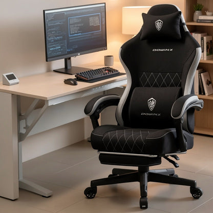 Big and Tall Tall Gaming Chair with High Back, High-Back Gaming Seat for Bedroom detail image - detail view 9