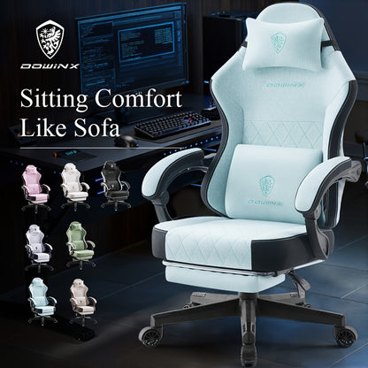 Gaming Chair shown in the Mint Green option