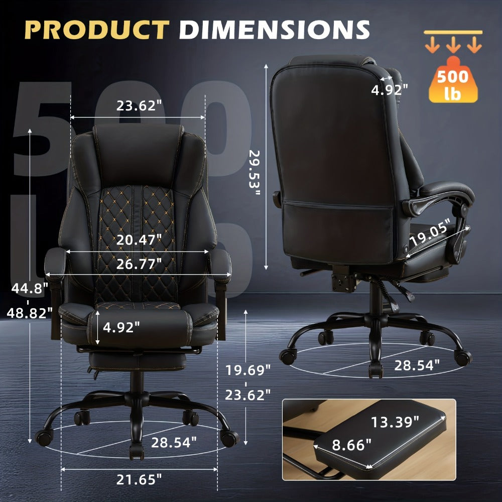 Big and Tall Tall Office Chair, Computer Desk Chair for Comfortable Everyday Seating detail image