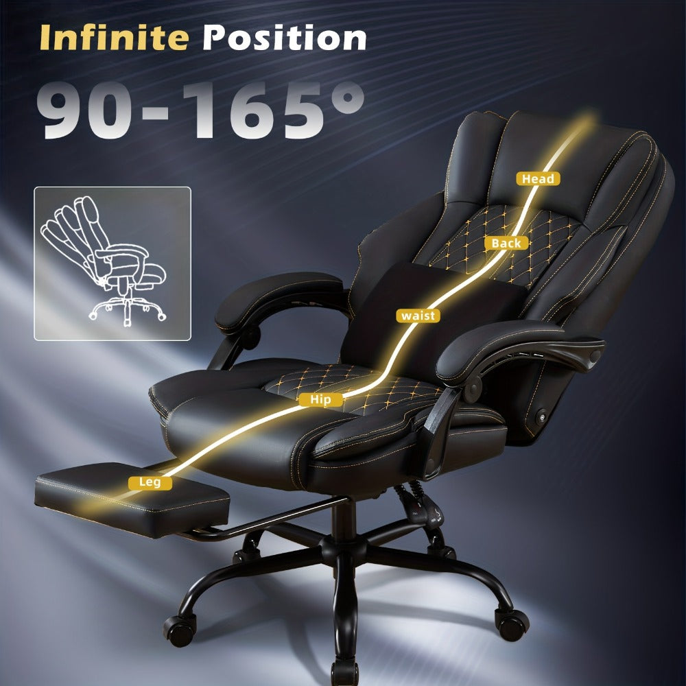 Big and Tall Tall Office Chair, Computer Desk Chair for Comfortable Everyday Seating detail image - detail view 4