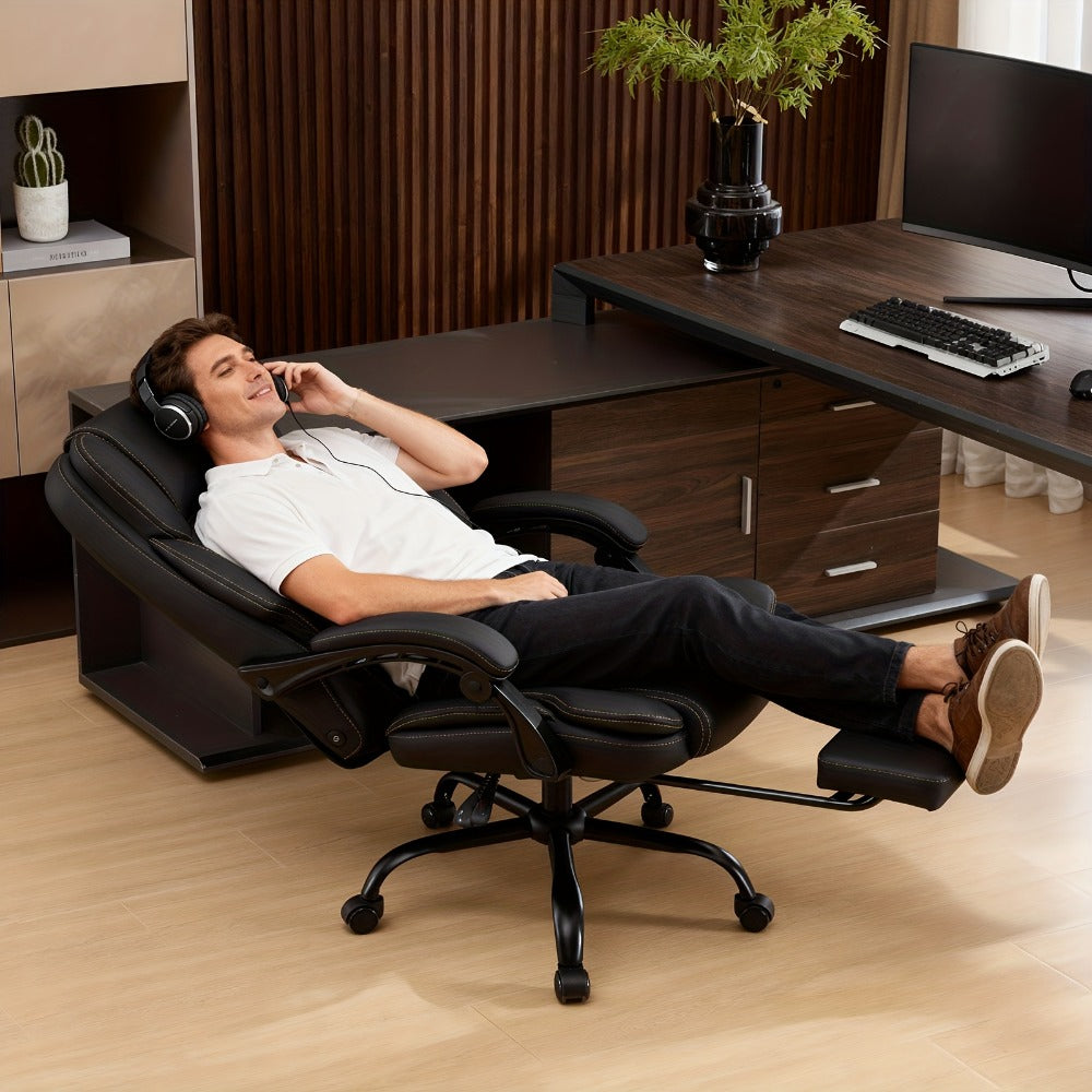 Big and Tall Tall Office Chair, Computer Desk Chair for Comfortable Everyday Seating detail image - detail view 6