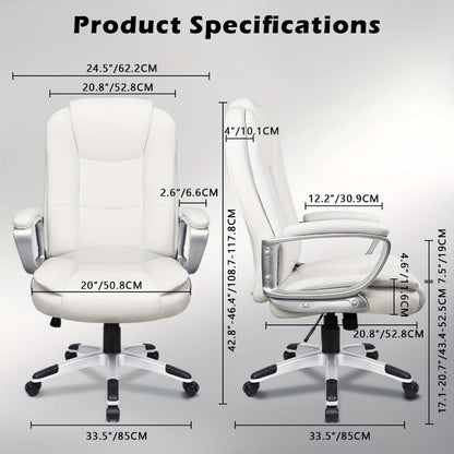 Big and Tall Tall Office Chair with High Back for Comfortable Everyday Seating detail image