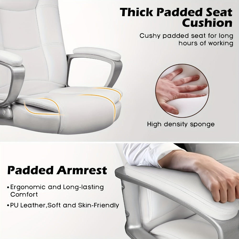 Big and Tall Tall Office Chair with High Back for Comfortable Everyday Seating detail image - detail view 5