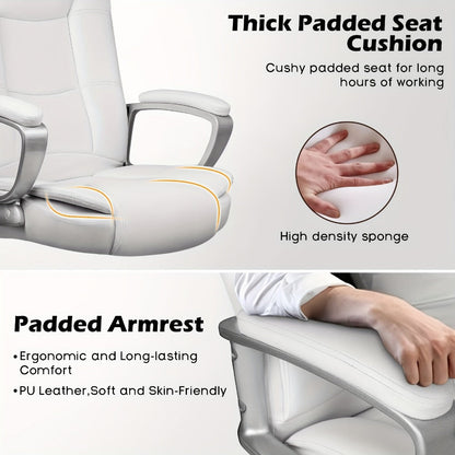 Big and Tall Tall Office Chair with High Back for Comfortable Everyday Seating detail image - detail view 5
