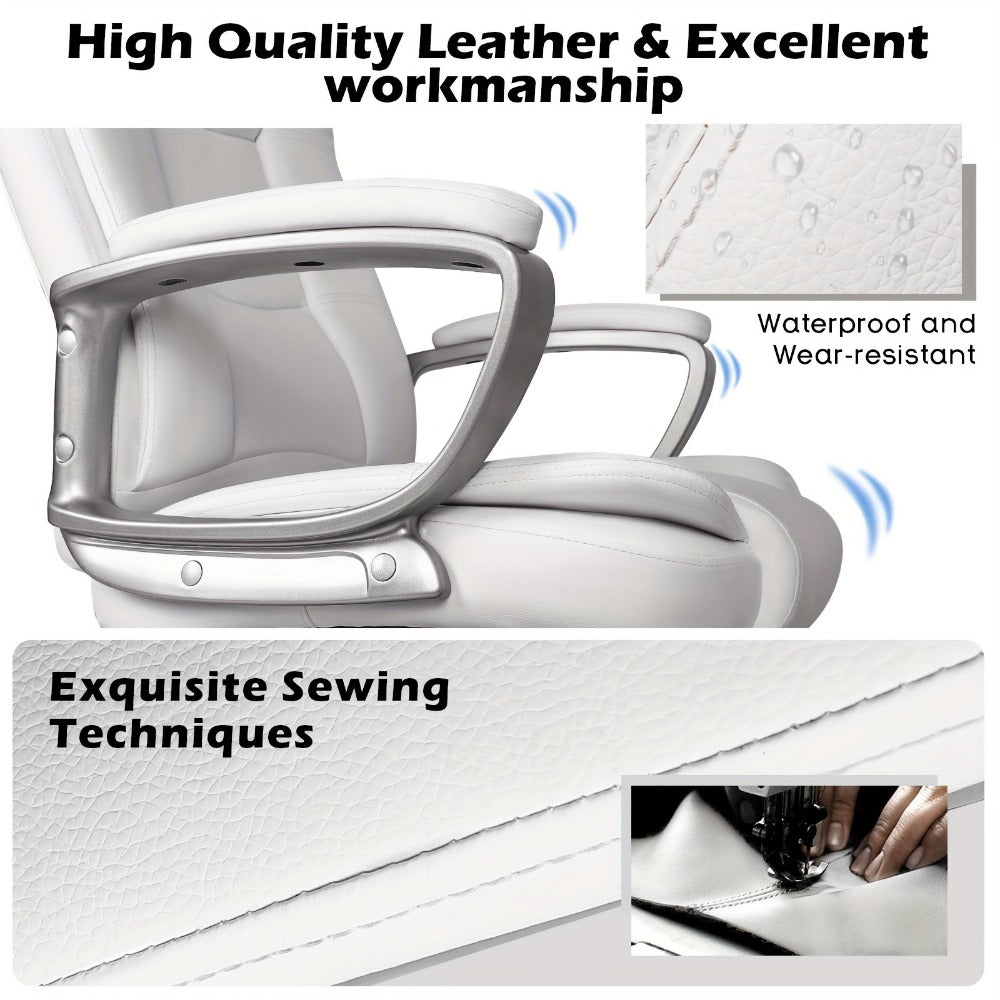 Big and Tall Tall Office Chair with High Back for Comfortable Everyday Seating detail image - detail view 7