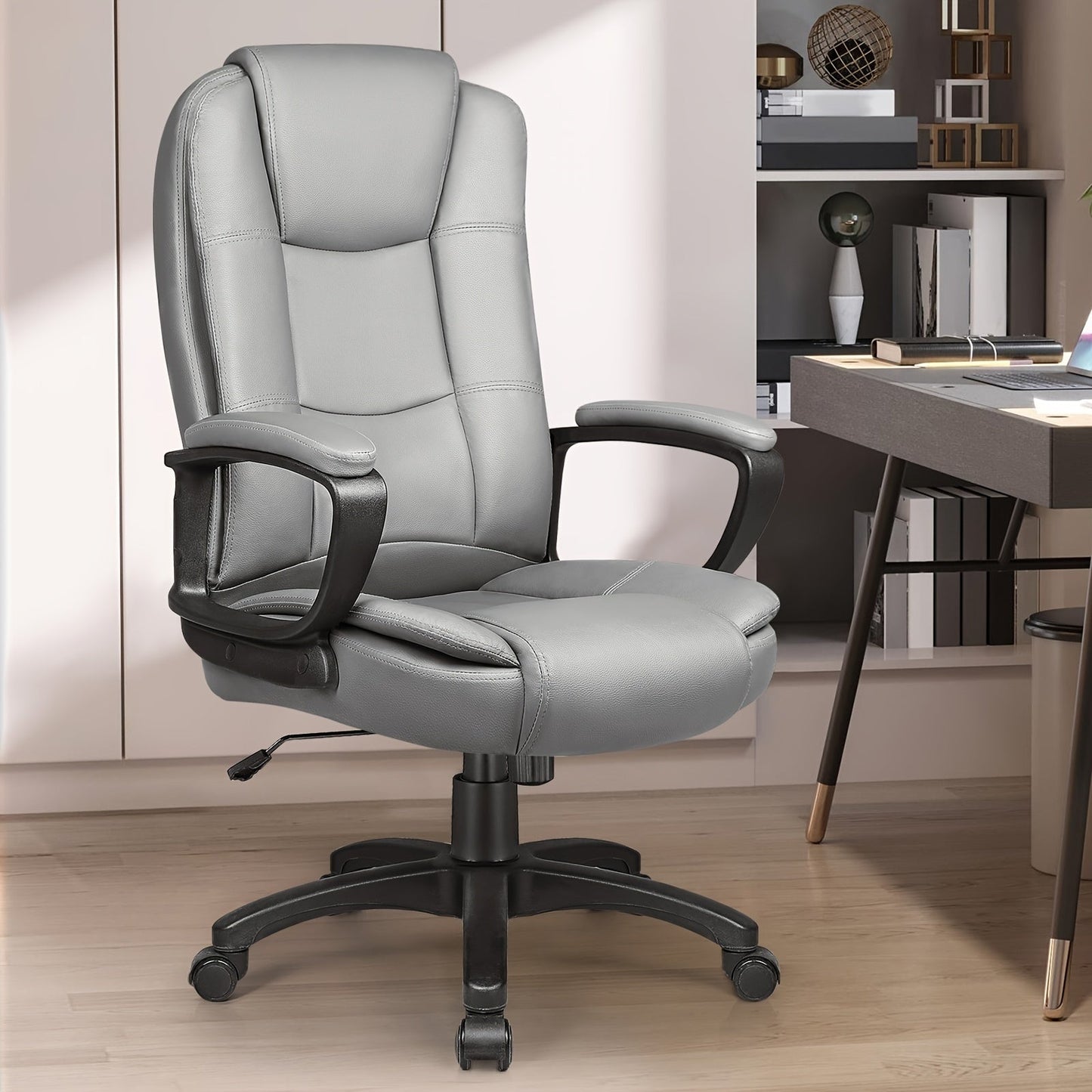 Office Chair shown in the Gray option