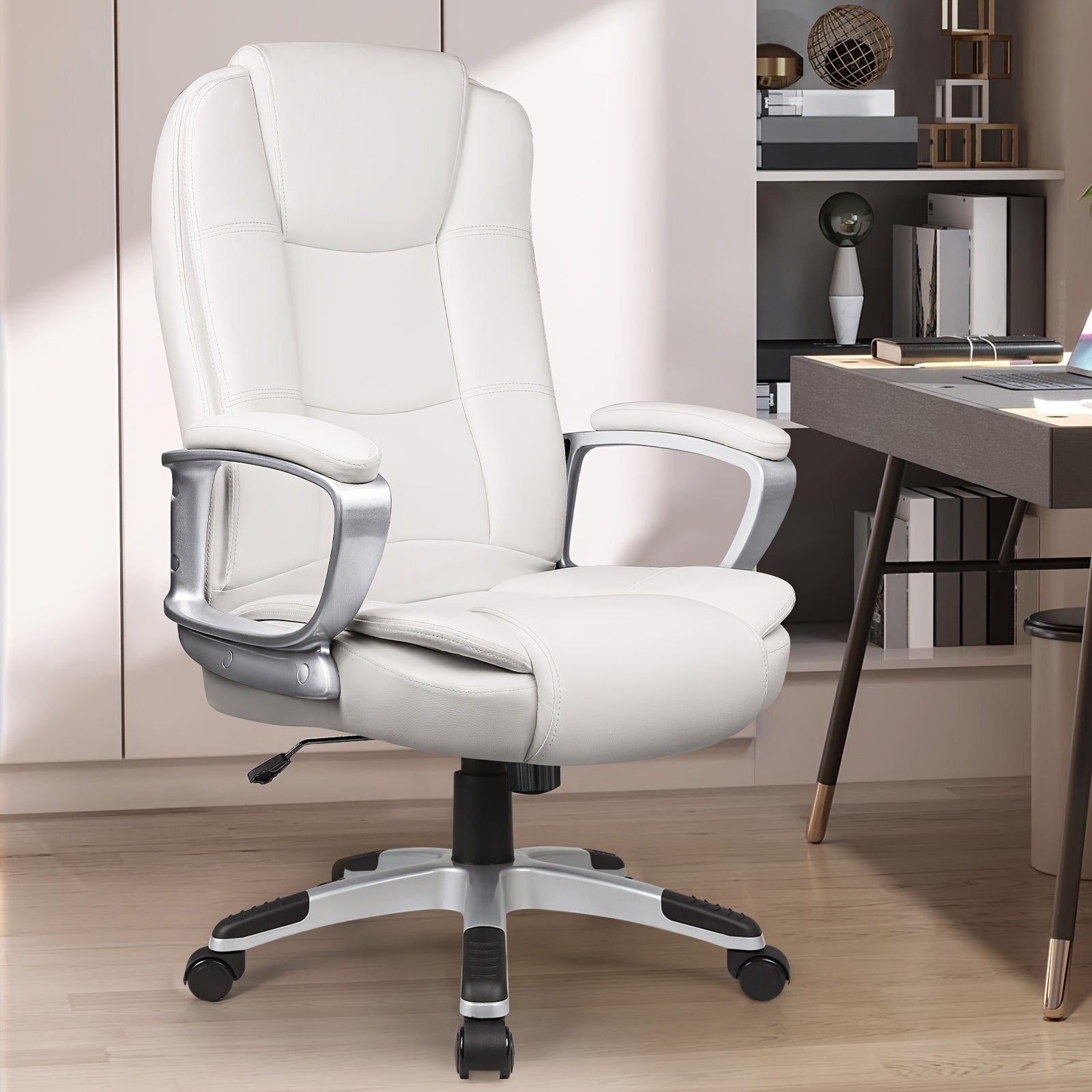 Office Chair shown in the White option