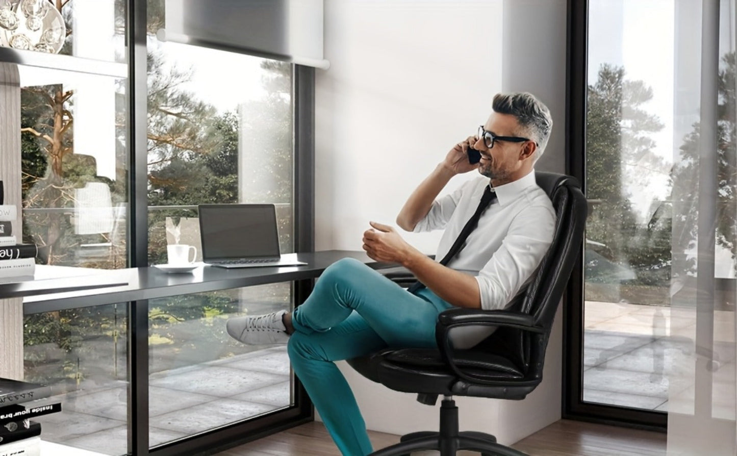 Big and Tall Tall Office Chair with High Back for Home Office detail image - detail view 14