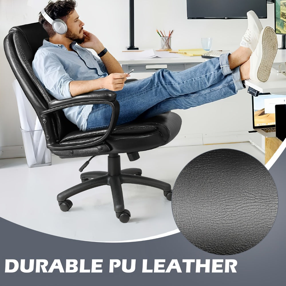 Big and Tall Tall Office Chair with High Back for Home Office detail image - detail view 4