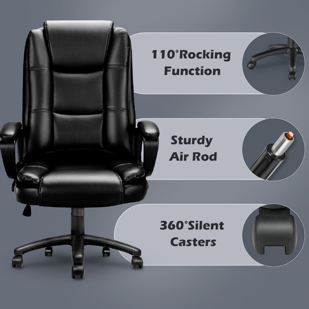 Big and Tall Tall Office Chair with High Back for Home Office detail image - detail view 6