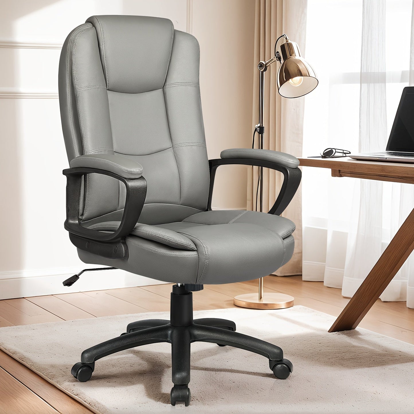 Office Chair shown in the Grey option