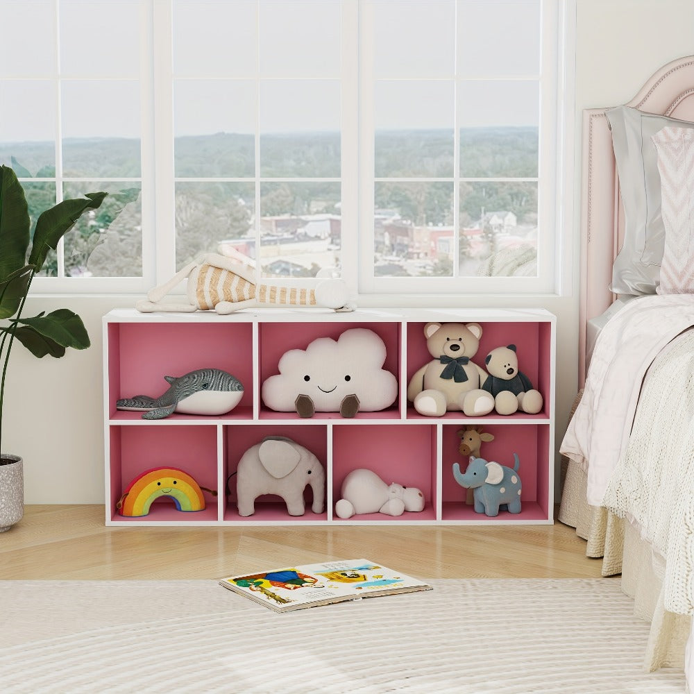 Bookcase with Open Shelves for Organized Everyday Storage in Kids' Room detail image - detail view 10