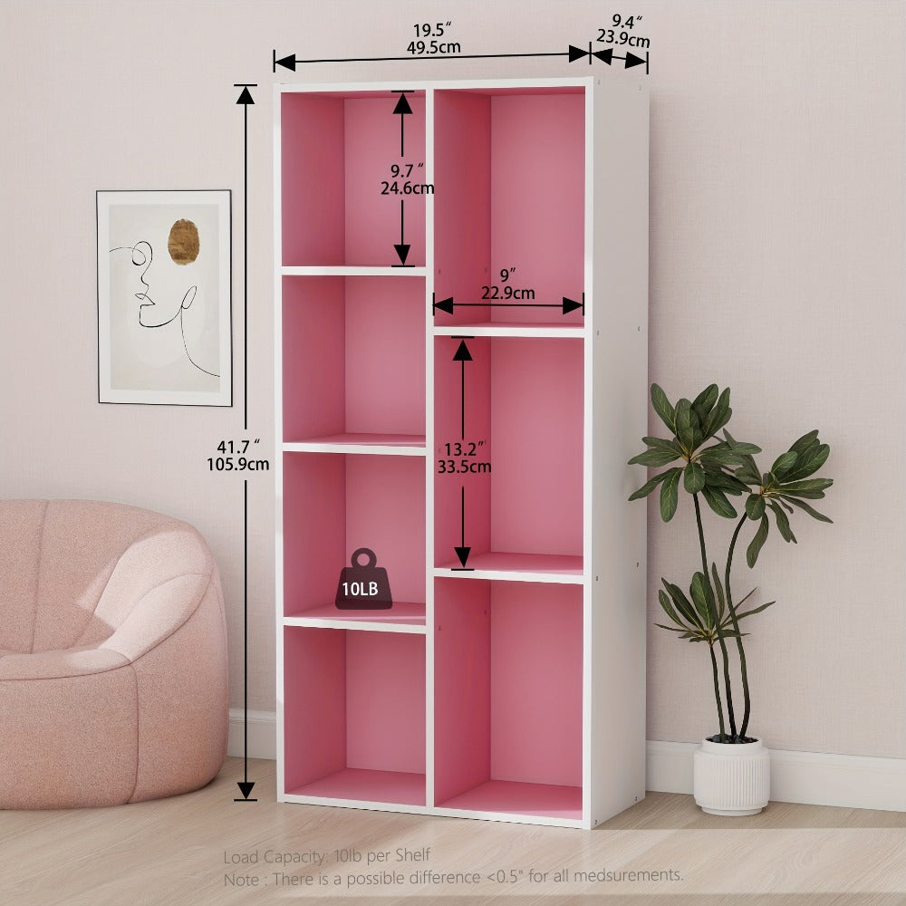 Bookcase with Open Shelves for Organized Everyday Storage in Kids' Room detail image - detail view 11
