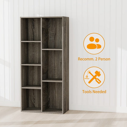 Bookcase with Open Shelves for Organized Everyday Storage in Kids' Room detail image - detail view 6