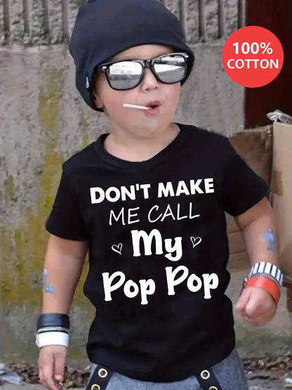 Boys' Black Printed T-Shirt - product view 4