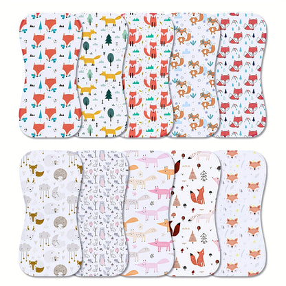 10 Pack Burp Cloths For Baby Boys And Girls Baby Burp Cloth Baby Washcloths Burp - product view 2