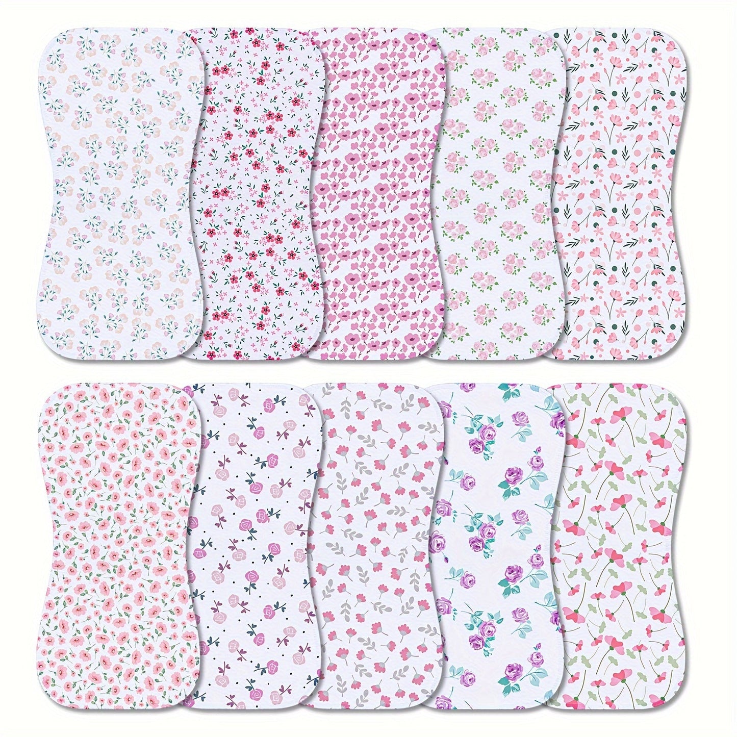 Burp Cloth - 10-pack Cloths Washcloths Rags variant image - product view 36