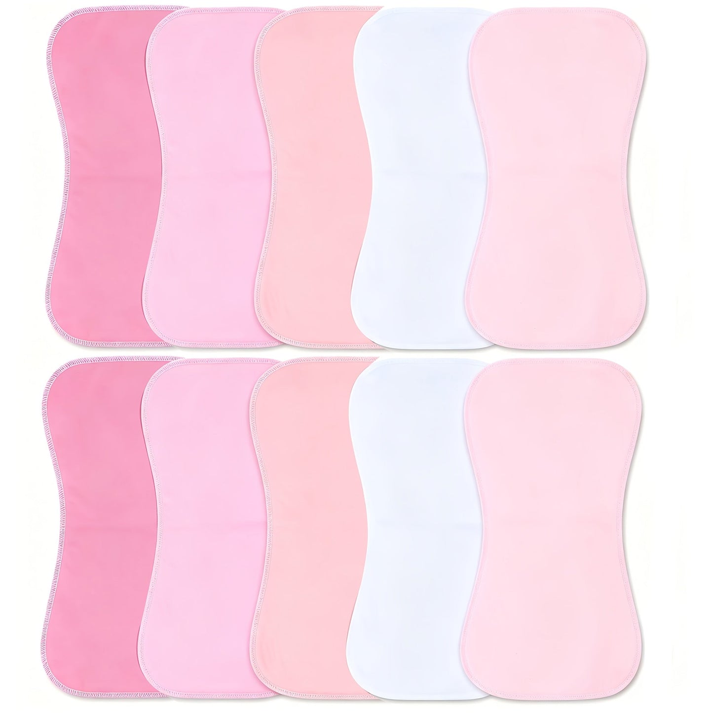 10 Pack Burp Cloths For Baby Boys And Girls Baby Burp Cloth Baby Washcloths Burp - product view 4