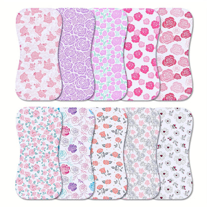 Burp Cloth - 10-pack Cloths Washcloths Rags variant image