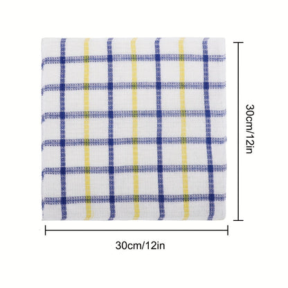 Kitchen Cleaning Cloths 24 Pack Soft Absorbent Reusable Dish Towels Square Dishcloths Durable Multi-Purpose Cleaning Rags for Home Kitchen Assorted Holiday Patterns Christmas Halloween Thanksgiving