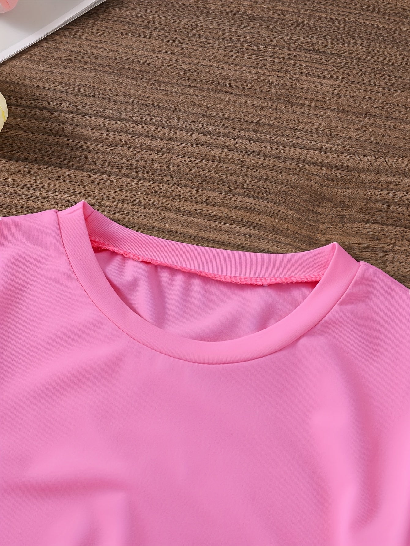 Girls' Casual T-Shirt - Short Sleeve Summer 0869