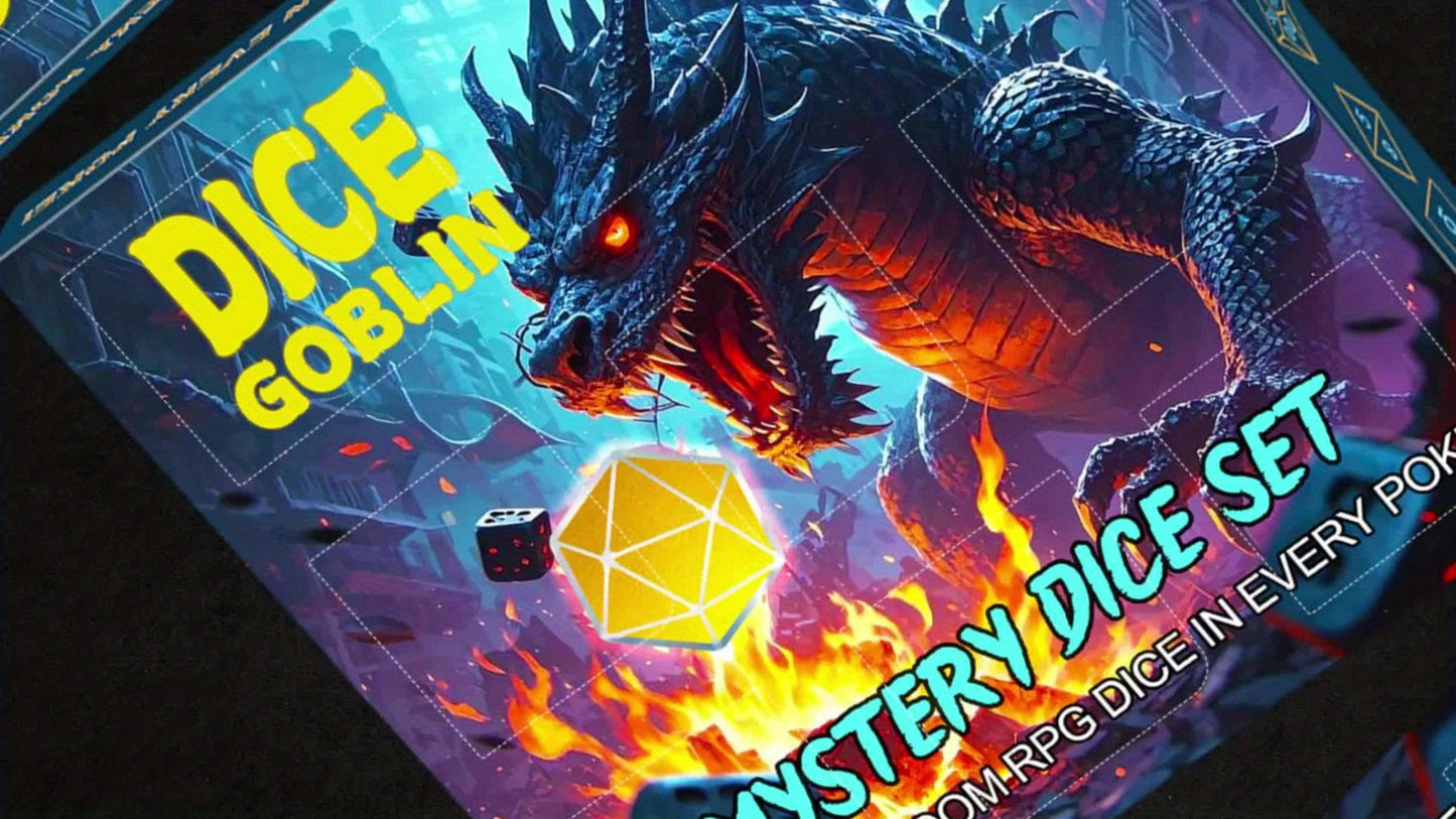 Mystery Box DnD Dice Set 72pcs Blind Box 9 Sets Random Polyhedral Dice with Pouches – D4 D6 D8 D10 D12 D20 Surprise Gift for D&D RPG Tabletop Gamers