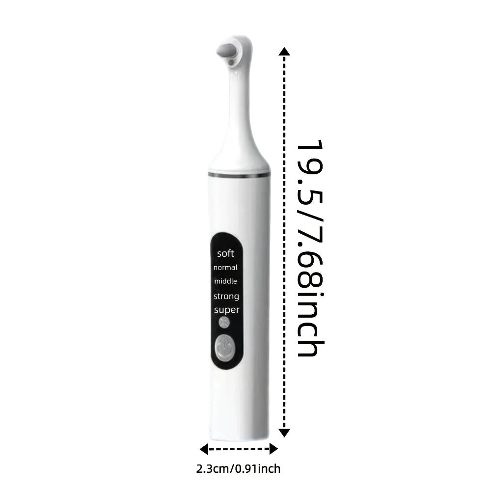 Tooth Polisher Rechargeable – 6 Brush Heads & 5-Speed Settings, Electric Teeth Polishing Tool for Plaque Removal, Stain Removal & Teeth Whitening, Professional-Level Dental Care at Home