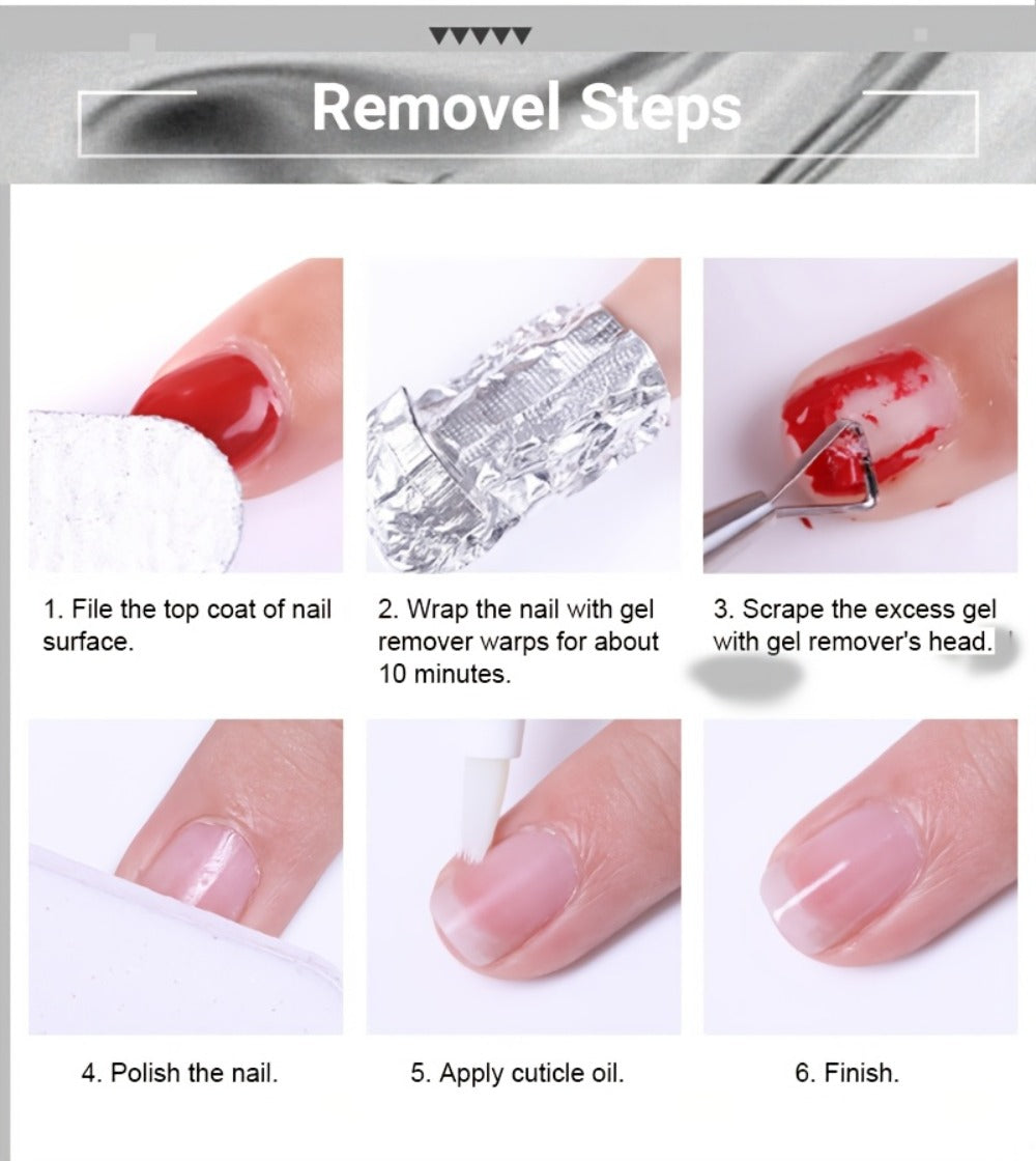 Mirror Metallic Nail Art Painting Gel with Built-In Brush 0.24oz — Metal Effect UV LED Soak Off Silver Chrome Line Drawing Flower Geometric DIY Home Salon Manicure Women Nail Artists