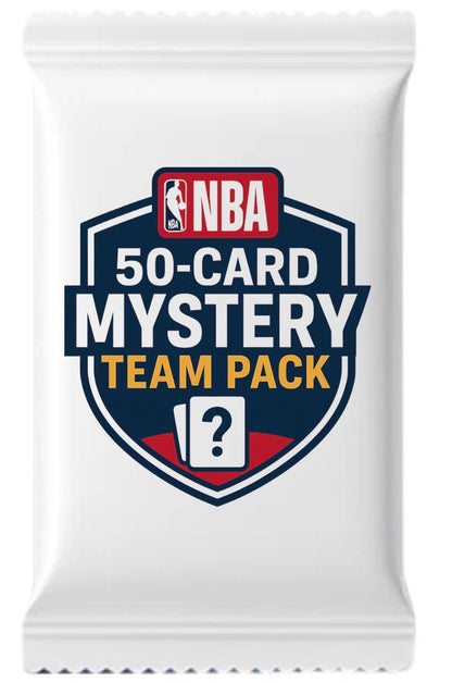 NBA Basketball Cards 50 Card Mystery Team Pack Pick Your Team All 30 NBA Teams Stars Rookies Inserts Parallels Legends from Prizm Donruss Hoops Mosaic Select Chronicles Gift for NBA Fans Collectors