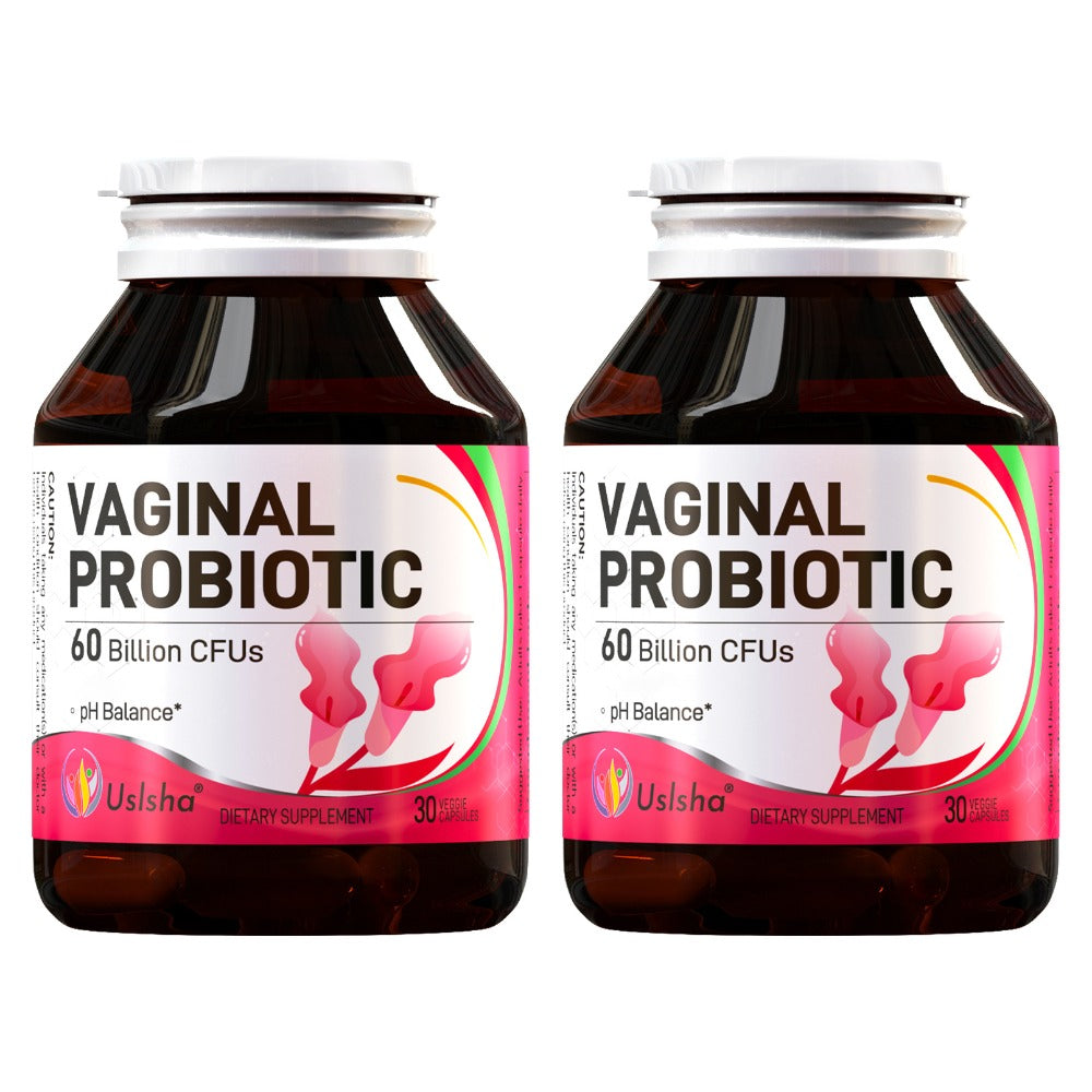 Probiotics for Women 60 Billion CFU 30 Capsules for pH Balance, Yeast Balance, Vaginal Flora & Feminine Health with Cranberry Extract, Vegan-Friendly Daily Supplement