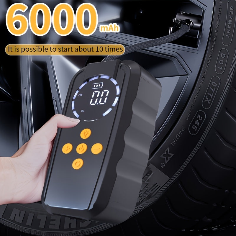Outdoor Tent Inflator, Air Mattress Inflator, Inflatable Boat Inflator, Car Emergency Starting Power, Car Tire Inflator, Suitable for Inflatable Boats, Air Mattresses, Tents, Cars, Motorcycles, Bicycles, Balls, Outdoor Camping Rescue Equipment