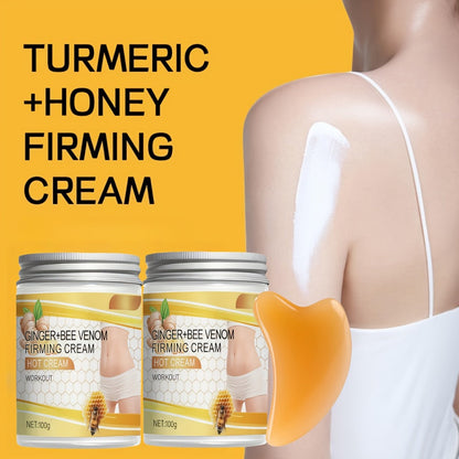 Body Firming & Tightening Cream 3-Piece Set with Bee Venom — Instant Lifting for Arms, Abdomen, Legs & Buttocks, Skin Sculpting Body Contouring Cream for Women