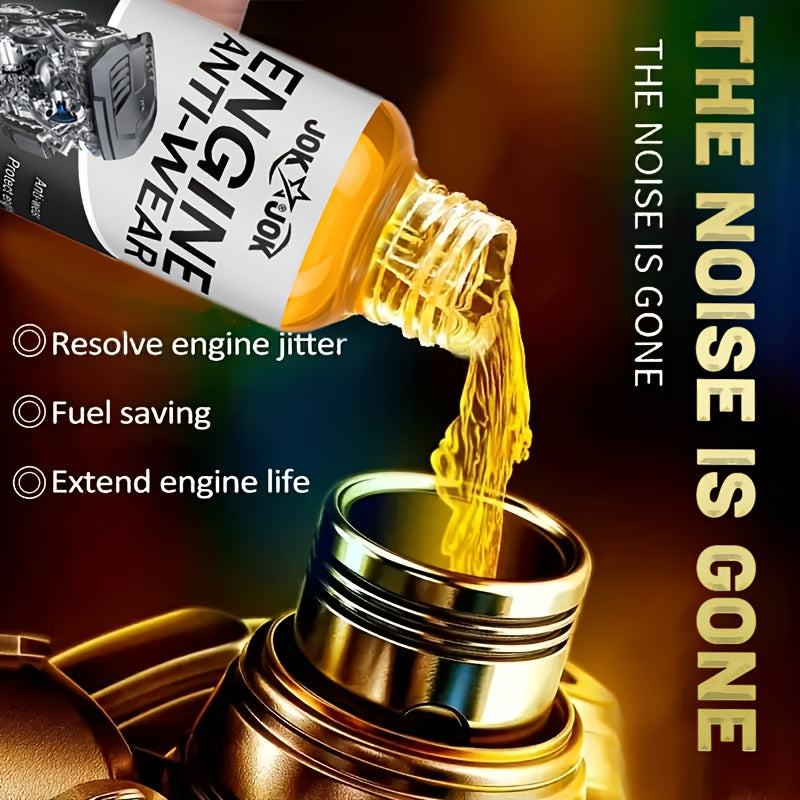1.01oz JOKJOK Engine Protection Synergist-anti-noise, Anti-vibration, Fuel Saving, Compatible with All Vehicles, Reduce Engine Wear and Reduce Vibration