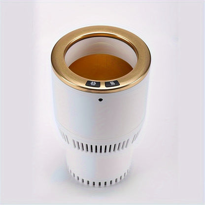 Premium 2-in-1 Car Cup Warmer Cooler Smart Car Cup Mug Holder|Holiday Seasonal Present | Perfect Car Tumbler Holder for Commuter/Traveler/Road Tripper/Recreation